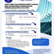 Agenda Pelatihan Lingkungan Tahun 2025