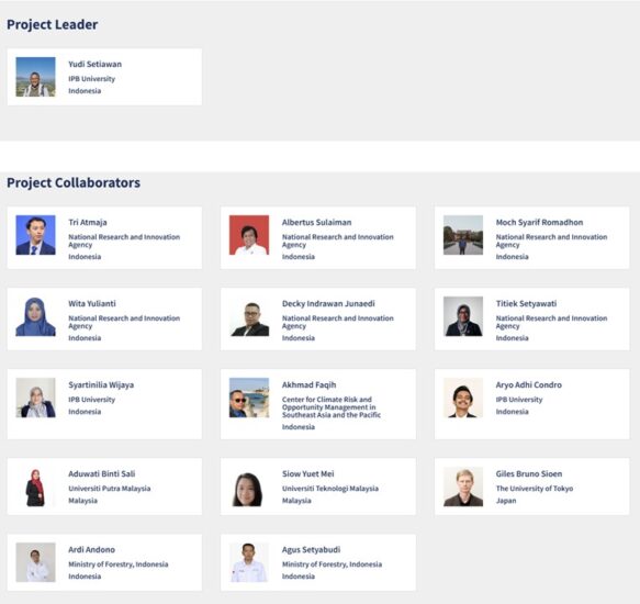Peneliti PPLH IPB Raih Hibah Penelitian dari Asia-Pacific Network for Global Change Research